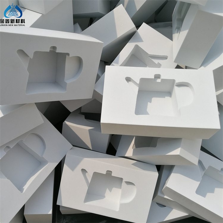 Wholesale teapot EVA slot tea set eva foam lining EVA ceramic product protective lining shock absorption pressure resistance