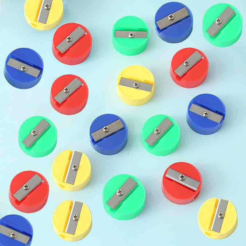 Picture of Factory wholesale pencil sharpener plastic rectangular pencil sharpener student supplies small square pencil sharpener mini pencil sharpener