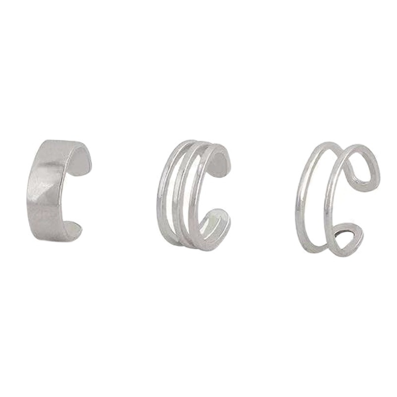 Personalized, Simple, Exquisite and High-End Ear Clips Without Piercings, Feminine, Fashionable, Retro and Cold Style Ear Bone Clips, Super Fairy and Cool