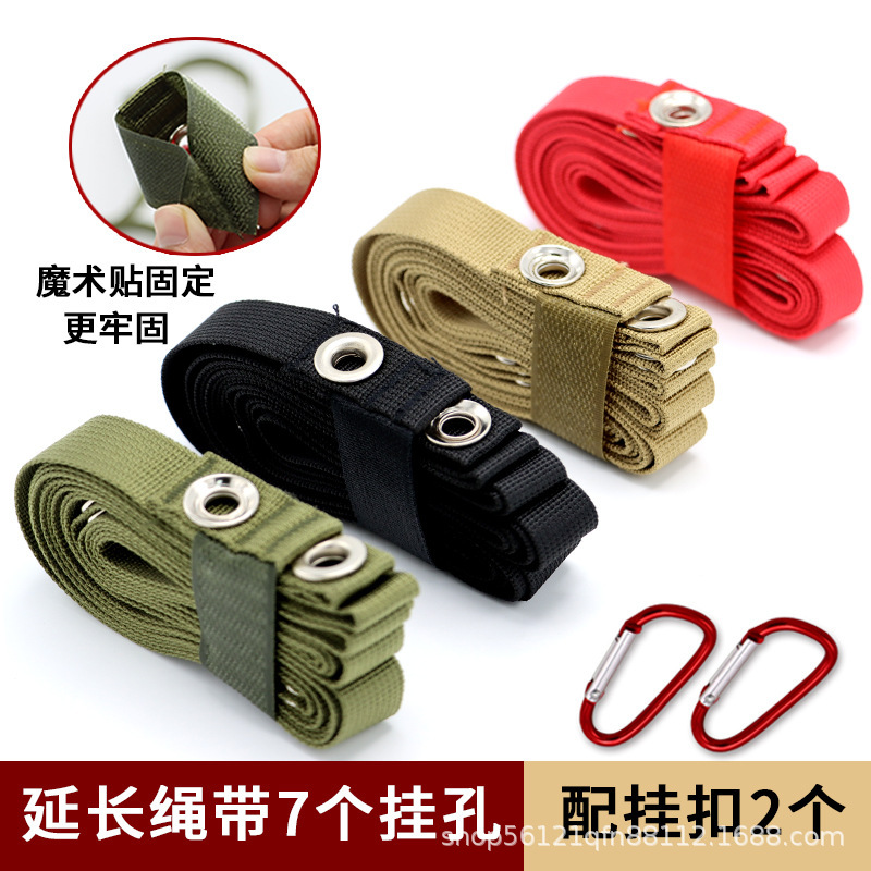Picture of Outdoor Drawstring Canopy Extension Belt Camping Style Equipment Clothesline Hanging Drawstring Multi-Functional Adjustable Rope Belt