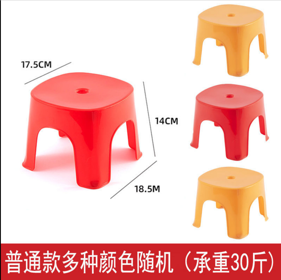 Picture of Thickened Plastic Folding Stool Portable Mini Outdoor Adult Children Chair Bench Portable Train Mazar