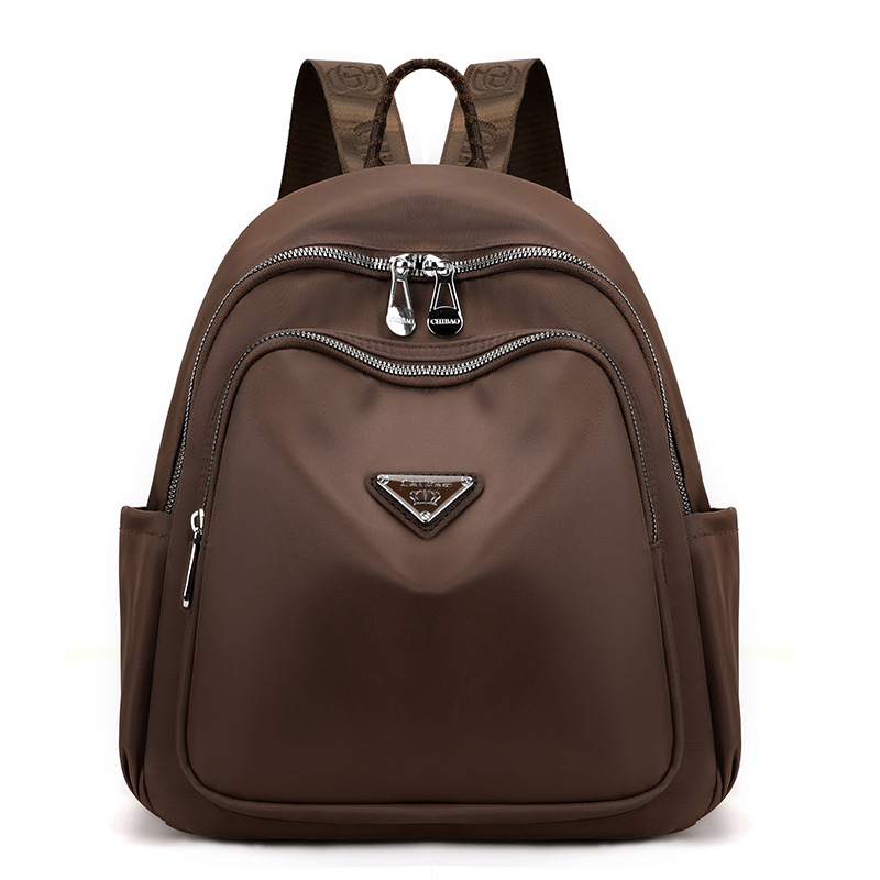 Picture of Backpack Women's 2024 New Simple All-match Nylon Cloth Travel Bag Casual Lightweight Large Capacity Backpack