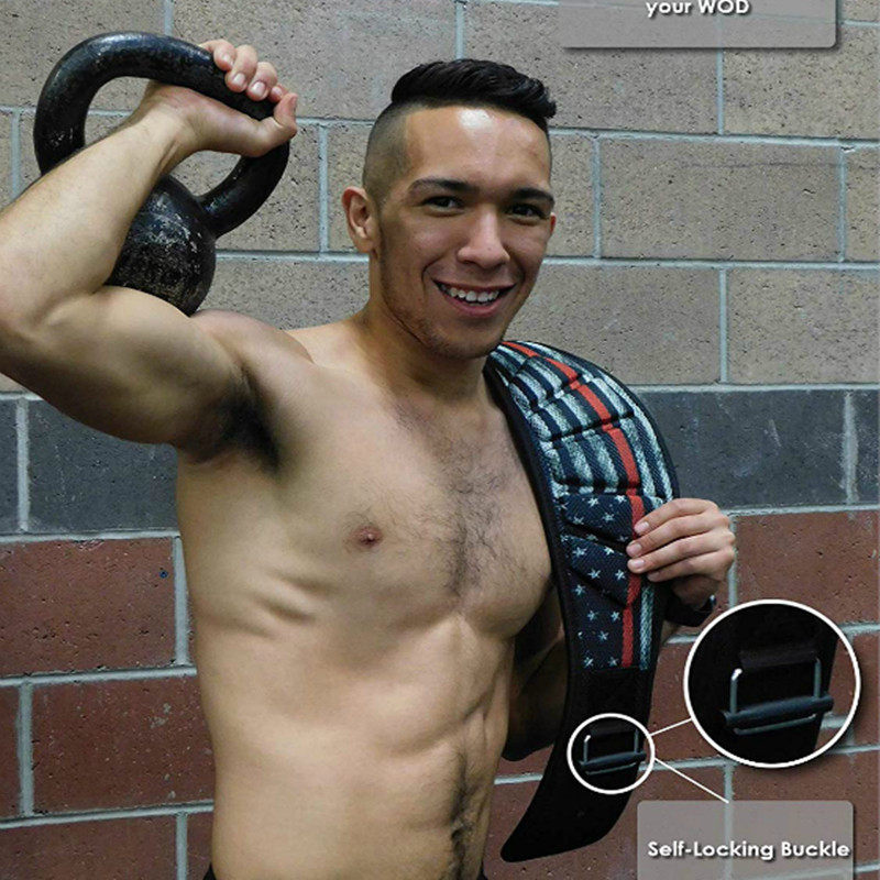 New professional fitness belt squat training Belt men and women hard pull weight lifting sports waist support