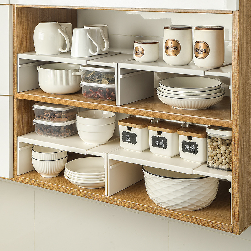 Picture of Kitchen shelf space-saving cabinet shelf storage rack table layered multi-functional seasoning rack household shelf
