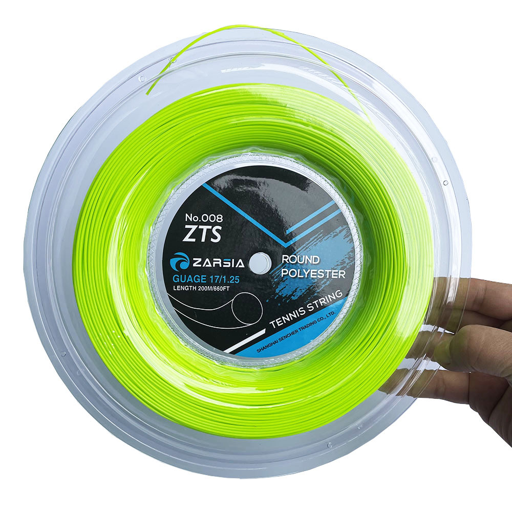 Picture of ZARSIA 4G Polyester round Polyester tennis racket line hard line tennis training line 200 m