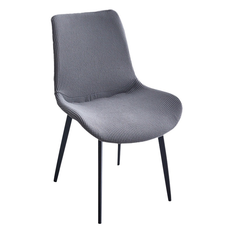 2025 new boat-shaped dining chair cover simple thickened stretch pineapple lattice stretch chair cover universal for all seasons