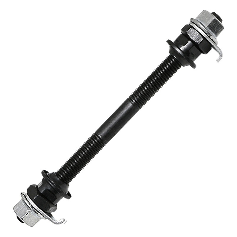 Mountain bike solid axle hub front and rear variable speed axle hub front and rear axle axle axle cross border