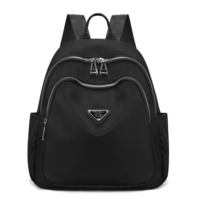 Picture of Backpack Women's 2024 New Simple All-match Nylon Cloth Travel Bag Casual Lightweight Large Capacity Backpack