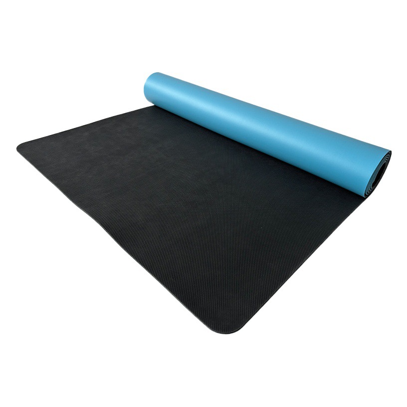 Pu natural rubber yoga mat sweat-absorbent non-slip fitness mat yoga studio special local tyrant mat wholesale home rope skipping mat