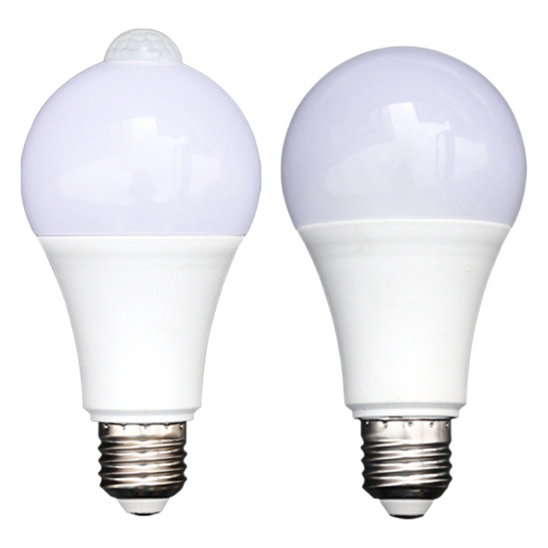 led induction bulb sound and light control induction bulb human body infrared screw bulb intelligent Corridor light radar led light
