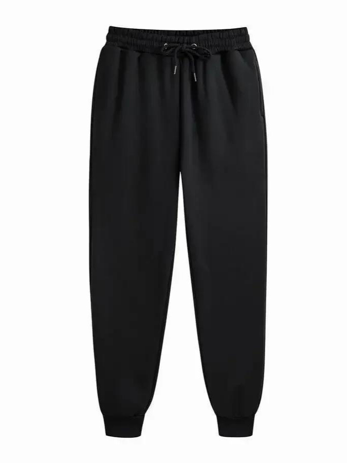 Picture of Cross-border Amazon wish Europe and the United States foreign trade 2024 autumn and winter new fleece-lined loose casual high waist toe pants