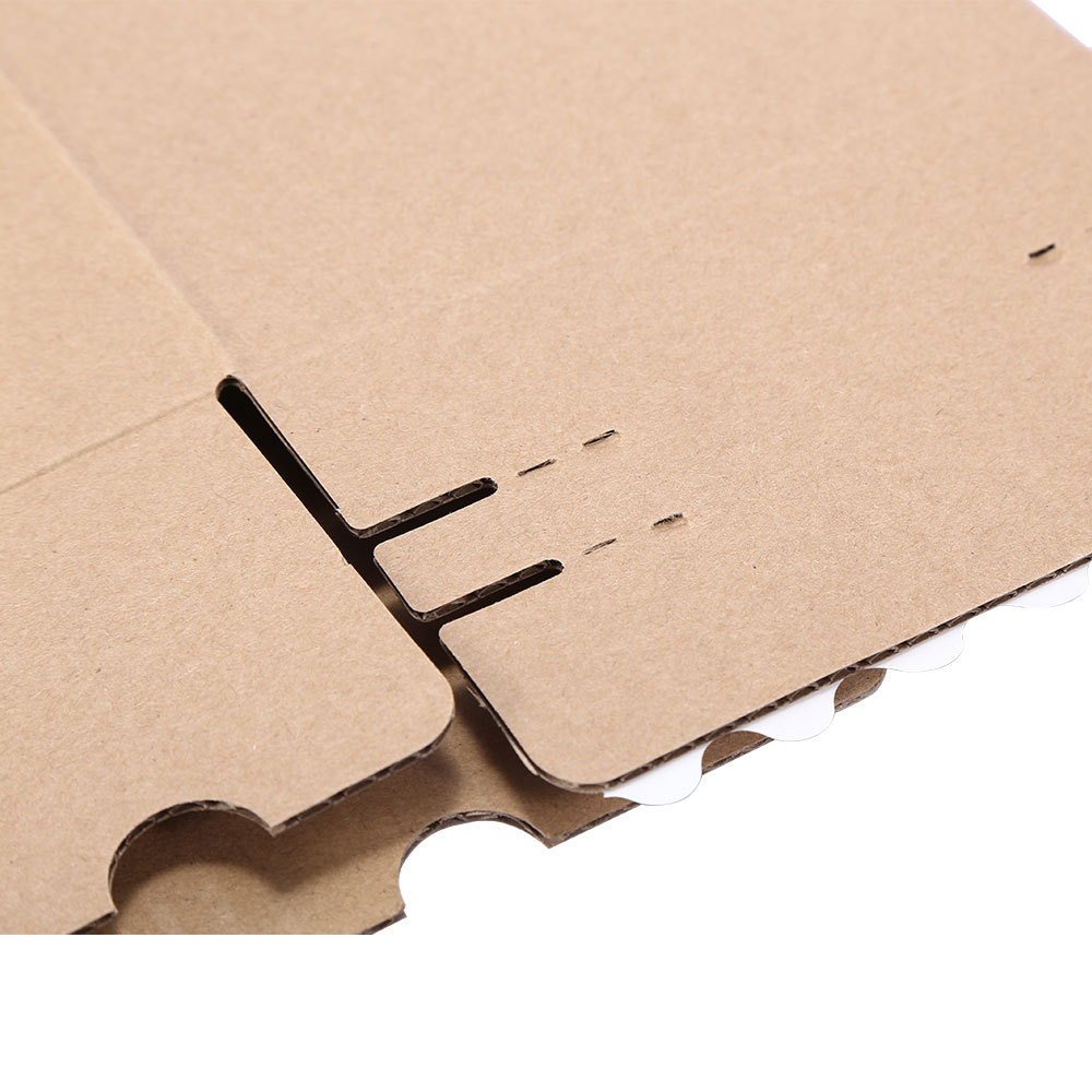 Picture of Zipper Box Spot Wholesale Glue-Free Zipper Carton Corrugated Kraft Carton Glue-Free Carton Express Carton Packaging Box