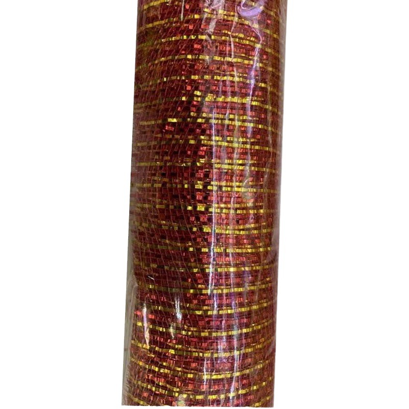 Christmas Tree Decoration Ribbon, Christmas DIY Mesh Bow Pendant, Gauze Ribbon for Export Holiday Decoration