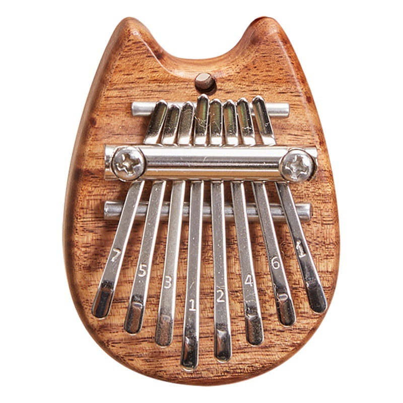 Mini Kalimba 8-Tone Thumb Piano Mini Kalimba Finger Piano Crystal Thumb Piano Small Musical Instrument