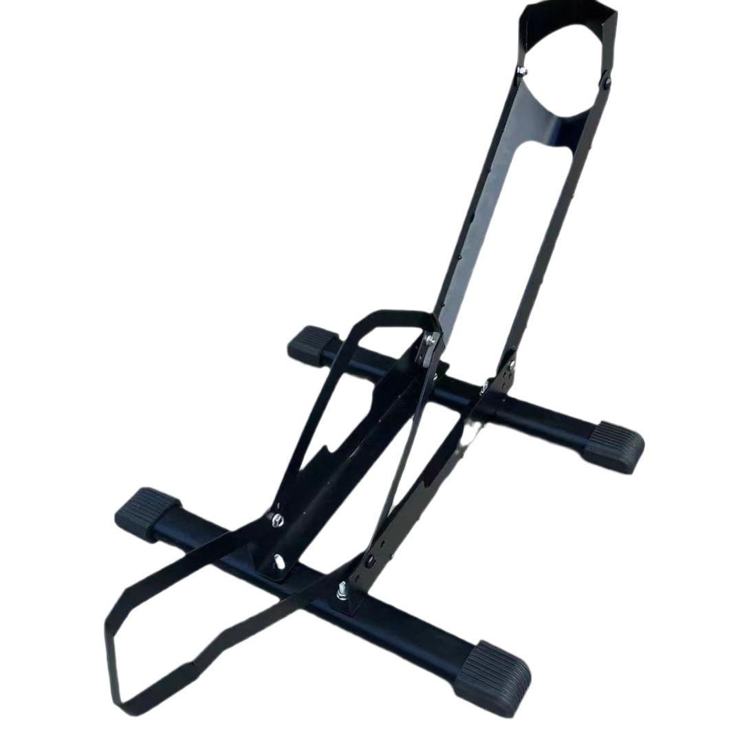 Steel bicycle parking stand display stand removable L-type plug-in support maintenance rack portable foot support storage