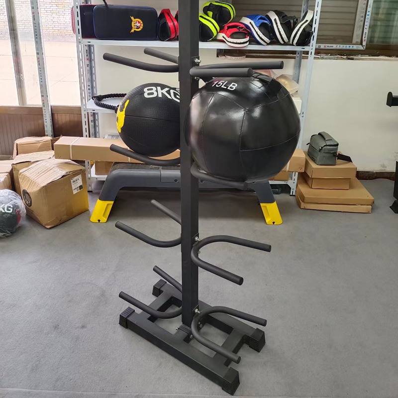 Picture of Ball Rack Storage Rack Gravity Ball Medicine Ball Fitness Ball Storage Rack 5 Layers 10 Pieces Solid Ball Basketball Rack Manufacturer