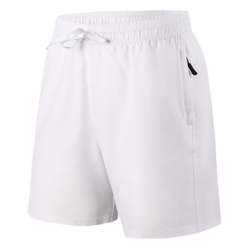 Summer Shorts Men's and Women's Tennis Badminton Table Tennis Short Pants Quick-drying Drawstring Zipper Running Casual Pants