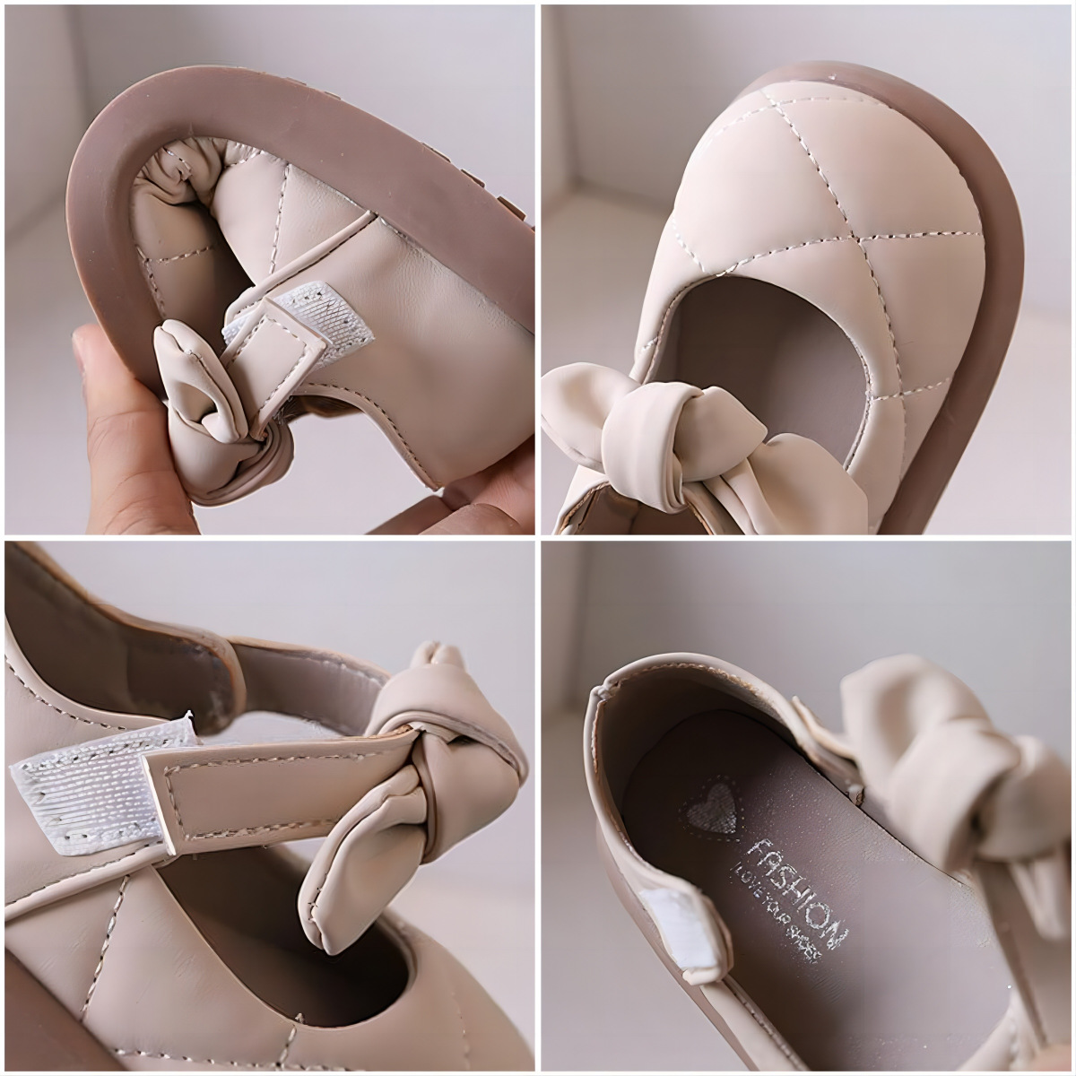 Picture of Children's Leather Shoes 2025 Spring Soft Leather Bow Girls Princess Shoes Children's Shoes Lolita Baby Girls Single Shoes Leather Shoes