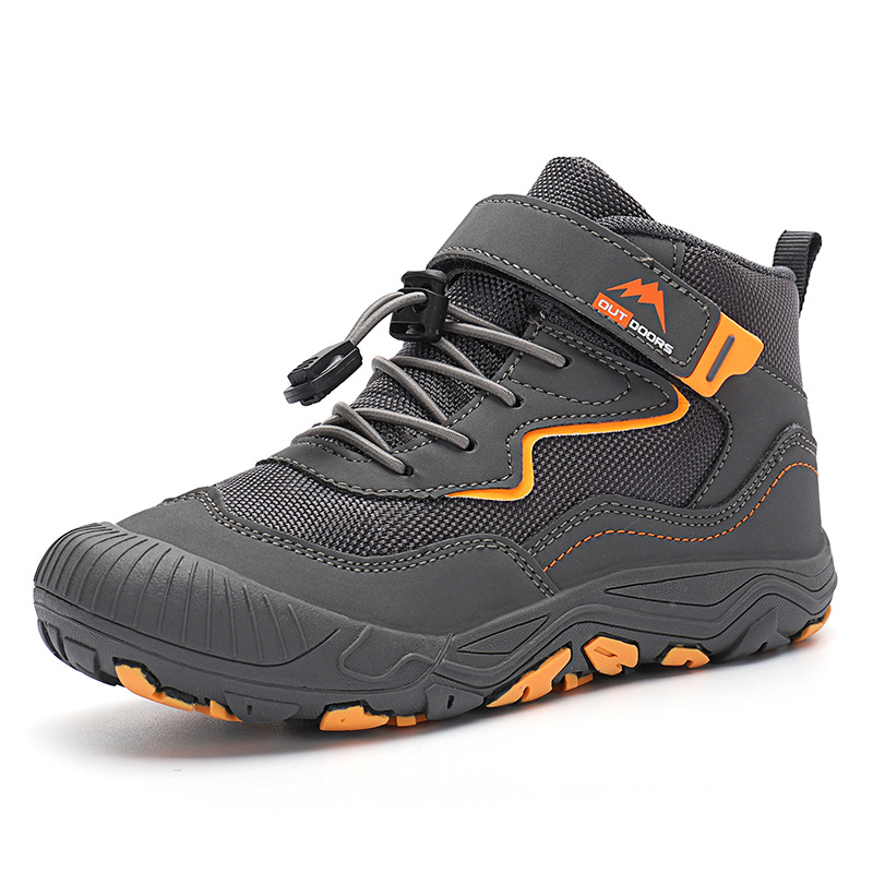 Picture of Cross-border Autumn and Spring New Casual Fashion Trend All-match Mid-help Outdoor Children's Mesh Shoes Casual Shoes Non-slip Children's Shoes