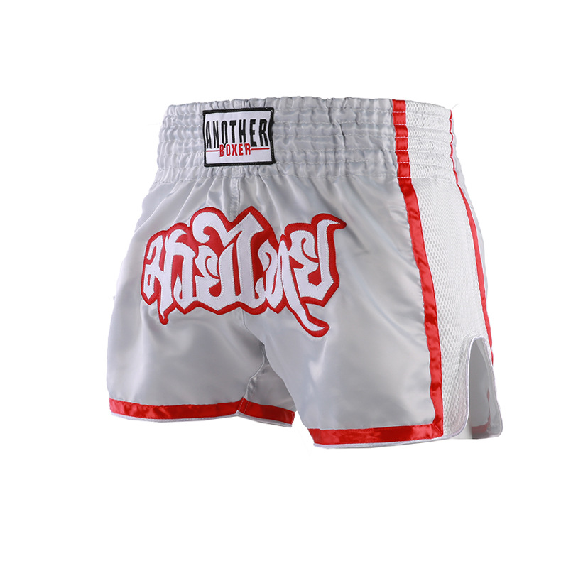 Picture of New Mesh Muay Thai Shorts Strong and Durable Simple and Beautiful Boxing Fighting Training Shorts Children Adult