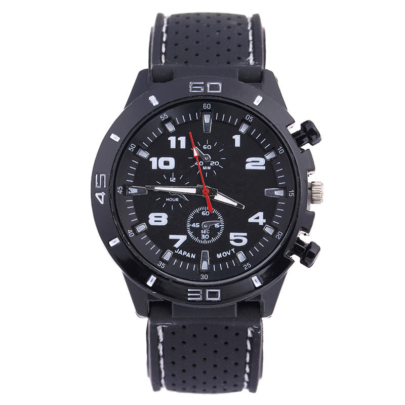 Picture of Car Wire Belt Fashion sports car Mechanical Watch Men's Series sports car Watch Student Men's Silicone Band Sports Watch