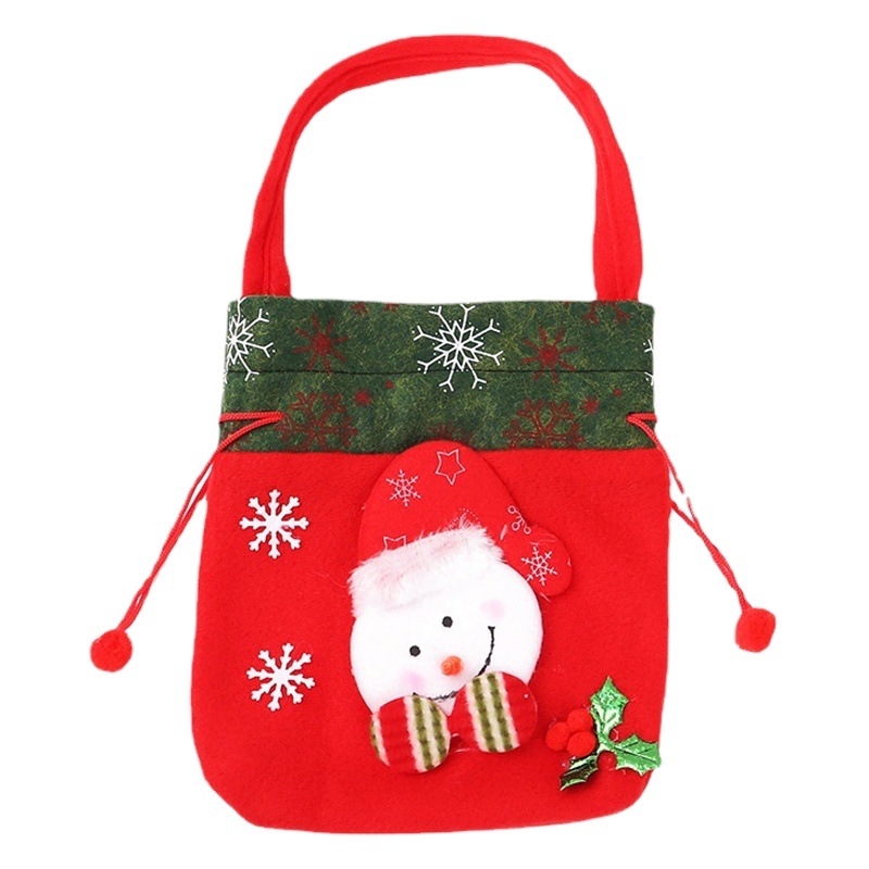 Christmas Gift Apple Bag Handbag Adult Children Children Christmas Gift Decoration High-end Gift Bag