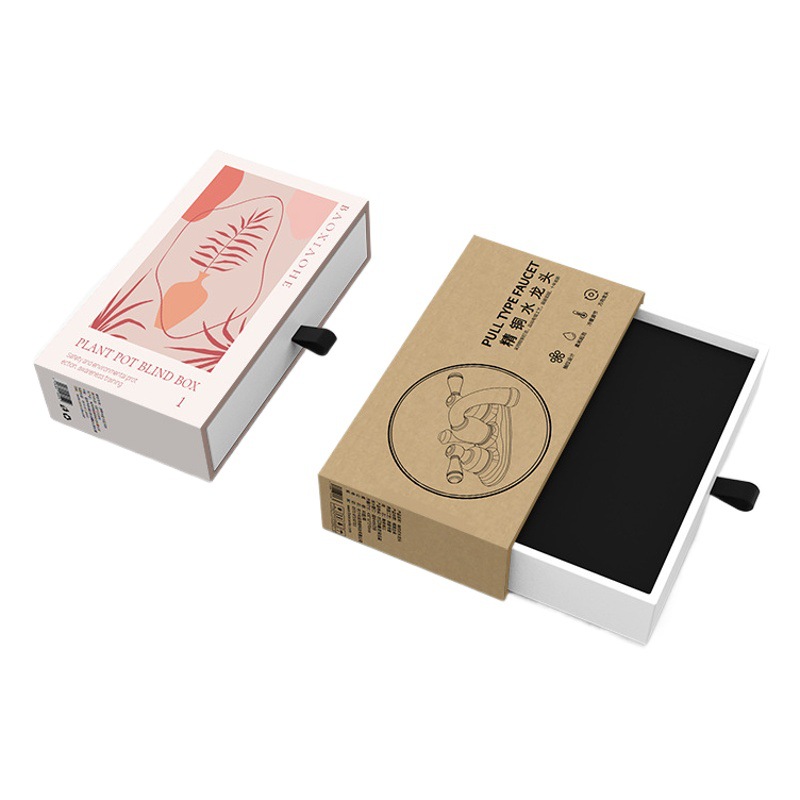 Ins style simple Drawer gift box rectangular gift box creative holiday gift box empty box wholesale