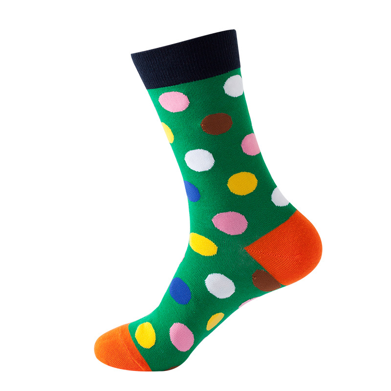 Picture of New Amazon Mid-Calf Socks for Men, Cotton, Women's European and American Ins Style Autumn and Winter Internet Celebrity Trendyy Socks Wholesale