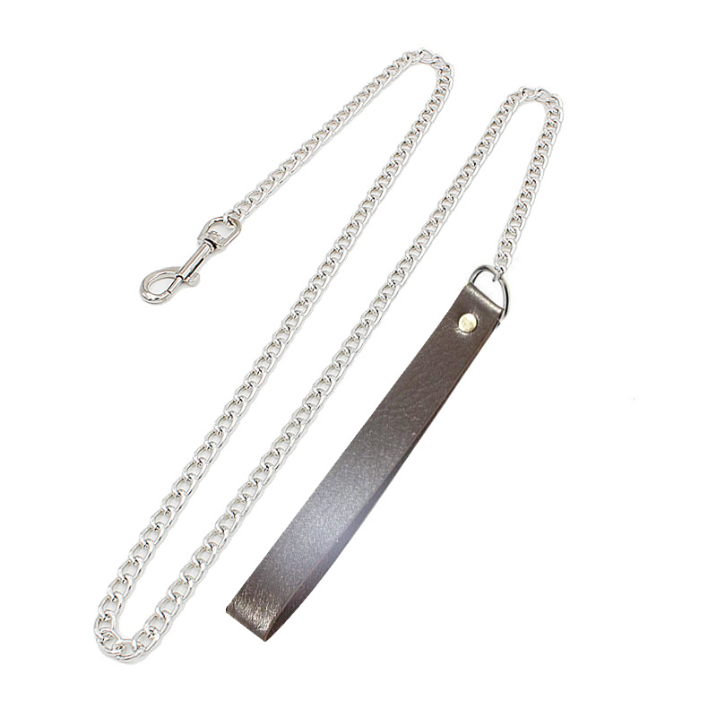 Picture of European and American Exaggerated Adult Sex Products Rivet Collar Flirting Necklace Neck Neck Set Dog Slave Special Traction Rope Set