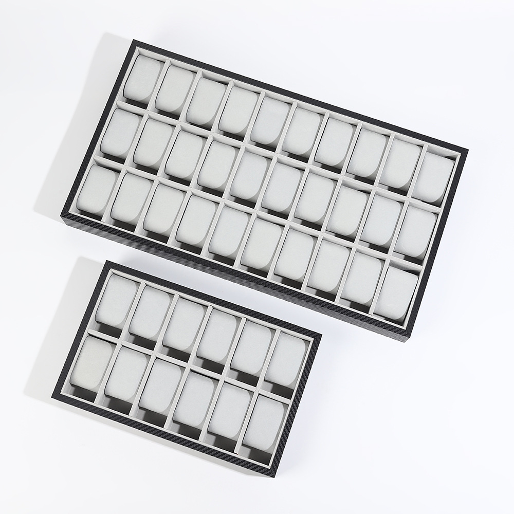 in stock wholesale gold nanweave watch storage box 24 watch box advanced sense watch bracelet jewelry display plate