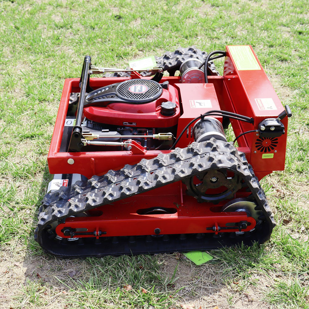 Picture of Winter factory export remote control lawn mower household garden orchard lawn mower oil-electric hybrid lawn mower in stock