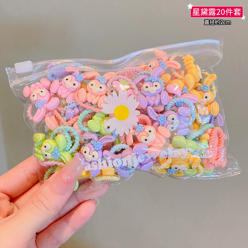 Picture of Children's rubber band does not hurt hair, good elasticity, Girl's rubber band, baby's hair rope, small size tie hair, hair ring, hair accessories