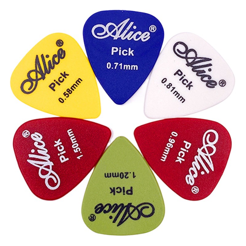 Guitar pick Alice ABS material mixed pick electric guitar folk guitar shrapnel production printing LOGO