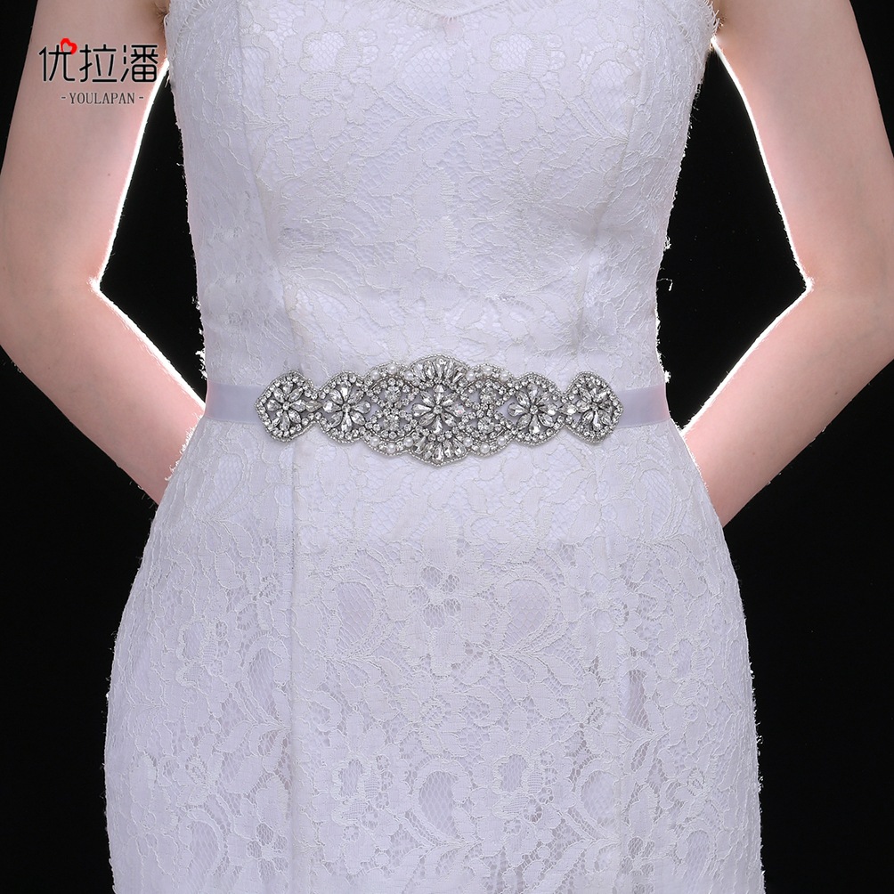 Youlapan S94 European and American Export Wedding Belt Hand-Stitched Diamond Wedding Dress Dress Girdle