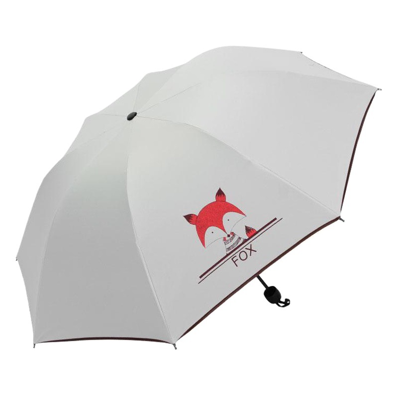 A large number of wholesale folding large umbrellas men and women thickened sunscreen sunshade umbrella UV protection sunny umbrella can be set advertising