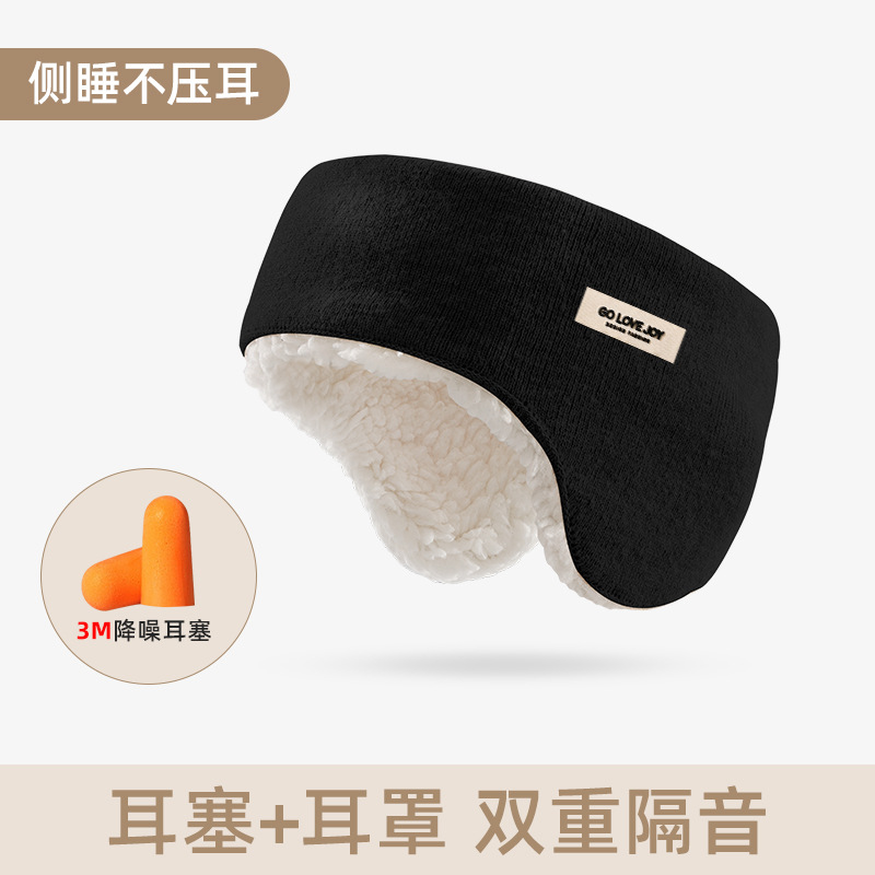 Picture of New Winter Ski Earmuffs for Men, Outdoor Sports and Cycling, Windproof Double-Layer Warm Head-Mounted Back-Worn Cross-Border