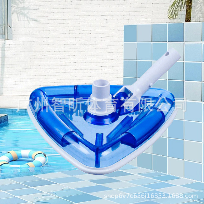 Picture of Cross-border direct swimming pool cleaner transparent triangle suction head vacuum cleaner swimming pool accessories triangle suction cup
