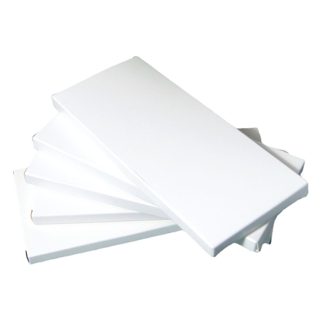 101-110mm small white box wholesale cosmetic box daily necessities packaging box printing jewelry black card bronzing paper box