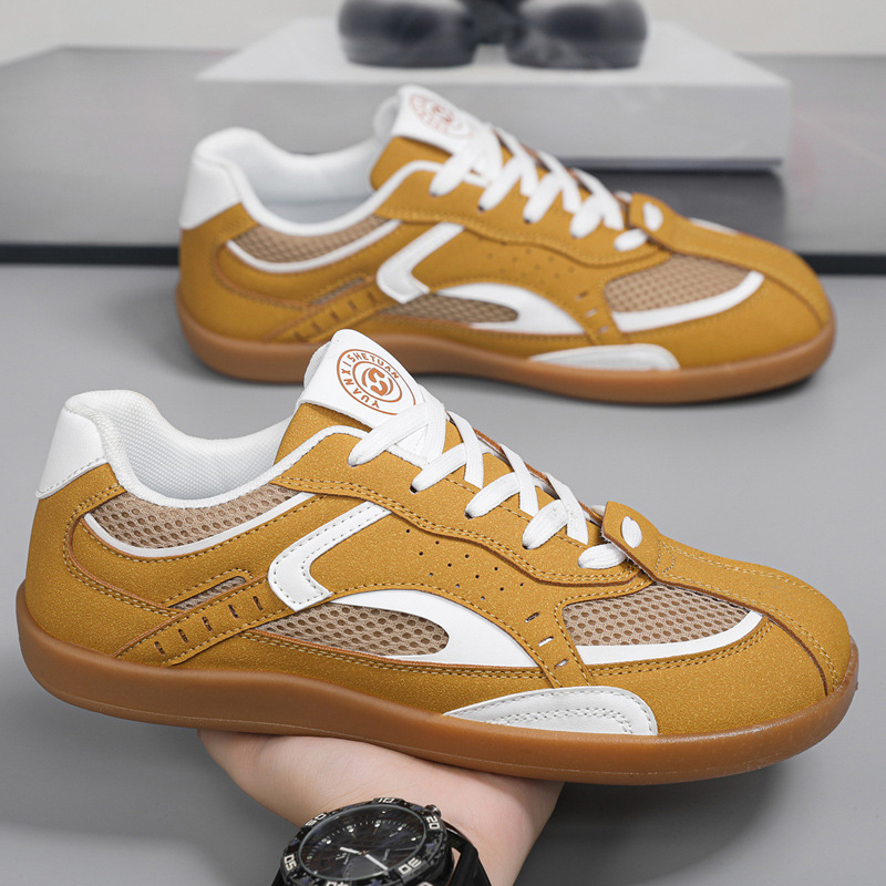Racing shoes men's autumn breathable moral training shoes 2025 new youth casual board shoes outdoor trend sneakers