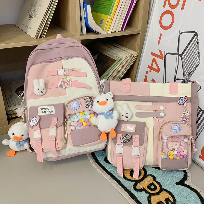Picture of Schoolbags for Children, Primary School Students, Cute Girls, Middle School Students, Customized High-Quality Wholesale Junior High School Students, High-Looking Backpacks