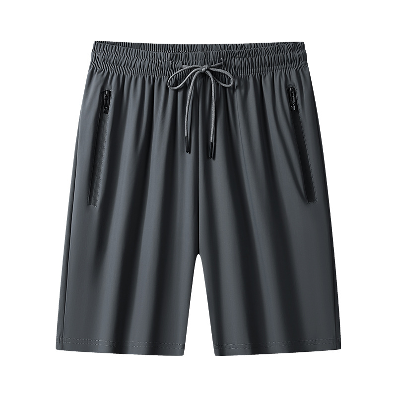 Picture of Ice Silk Pants Men's Summer Thin Men's Casual Pants Breathable Leg Loose Pants Quick-drying Air-conditioning Sports Pants