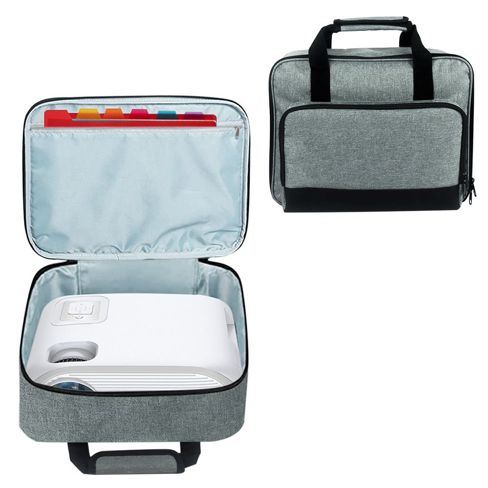 Picture of Amazon Crossbody Satchel Multi-Function Projector Dustproof Cosmetics Bag Household Av Cable Remote Control Accessories Cosmetics Bag