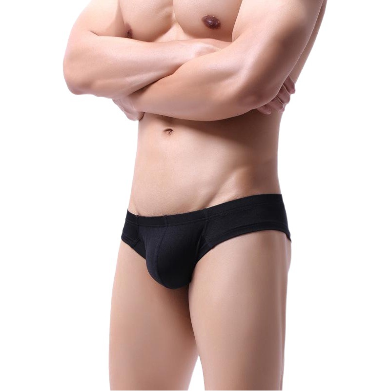 Zhongshan factory simple men's underwear Youth Nylon Three-dimensional bag low waist breathable casual boxers men's wholesale