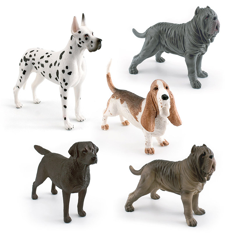 Amazon simulation Badu dog Great Dane newboreton dog Labrador dog pet dog model ornaments
