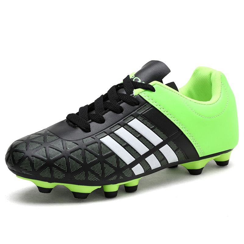 Primary and secondary school students football shoes men and women long broken nails sports shoes children and adolescents plus size game training shoes wholesale