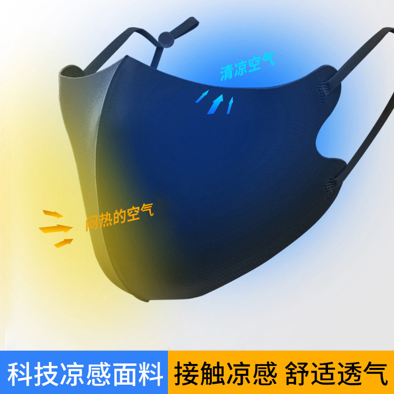 Picture of Sun Protection Mask for Women with Good Looks, Black Custom Logo, Breathable, Cross-Border Outdoor Windproof and Cold-Proof Cycling Warm Mask