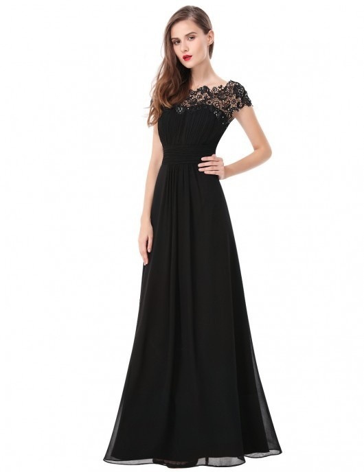 Picture of Elegant European bridesmaid dress Jane European elegant lace bridesmaid evening dress women's clothing