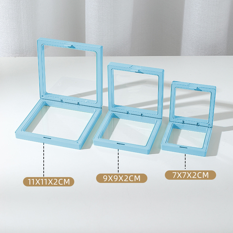 Picture of Pe Film Colorful Suspension Box Small Commodity Gift Box Jewelry Display Box Jewelry Ring Bracelet Box Jewelry Box