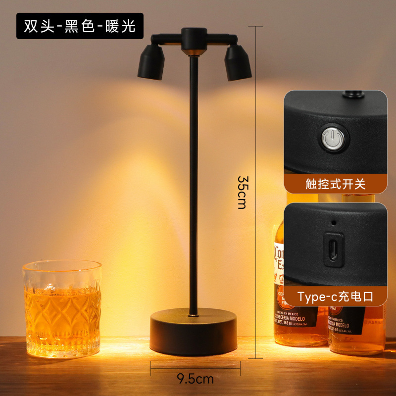 Picture of Recharged, bar, table lights, outdoor restaurant ambient lights, night lights, clear bars, night market spotlights, stall atmosphere lights, table lights