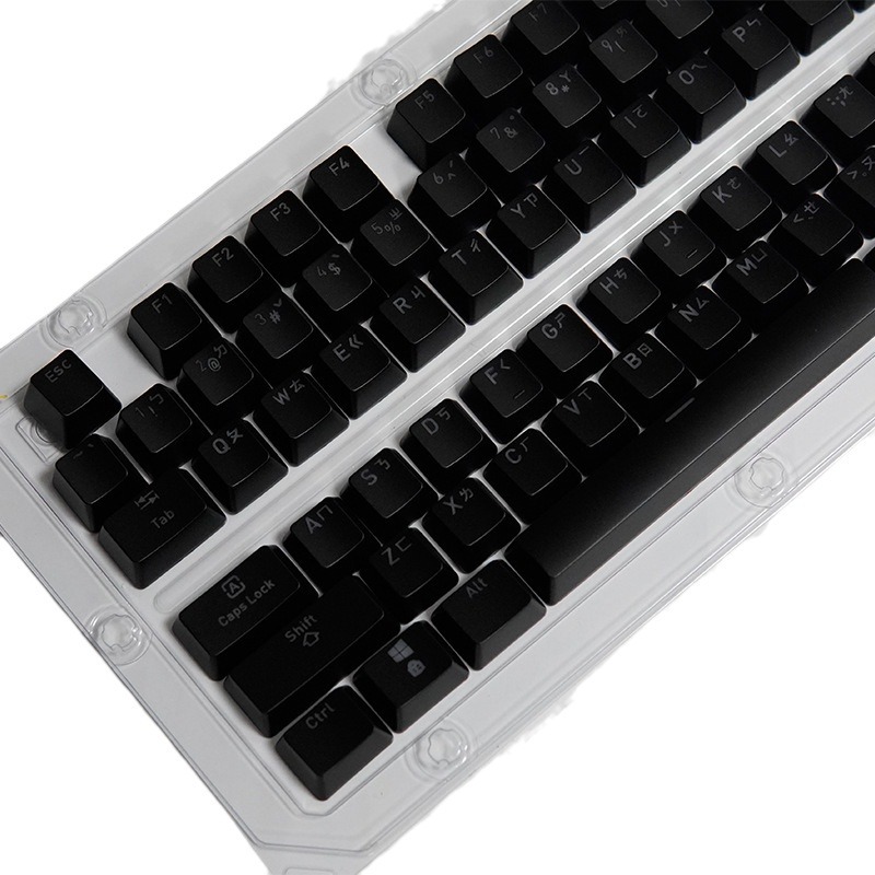 Picture of ABS Radium Carving Side Transparent Russian/Transparent Zhuyin/Swedish ESC Personality Keycap Mechanical Keyboard Injection Keycap